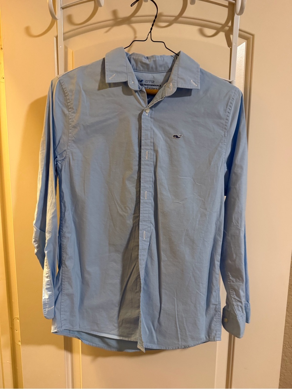 Vineyard Vines Boys Light Blue Button-Down Shirt